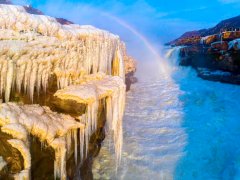 壶口冰瀑玉壶奇观上线 全国游...