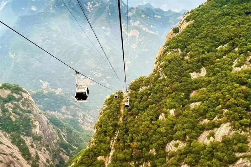 注意！华山景区西峰索道 11 月 17 日起检修停运